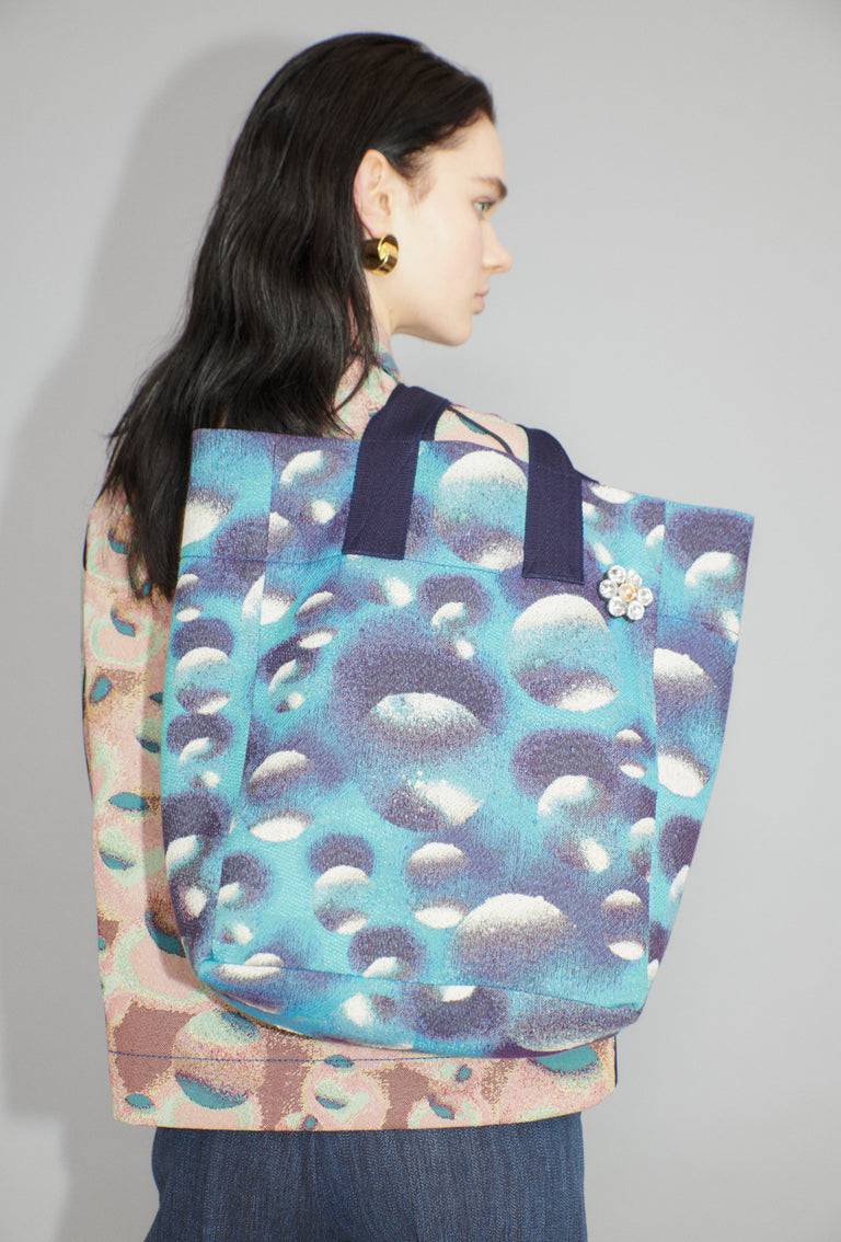 Odeeh Water Drops Tasche, Cerulean