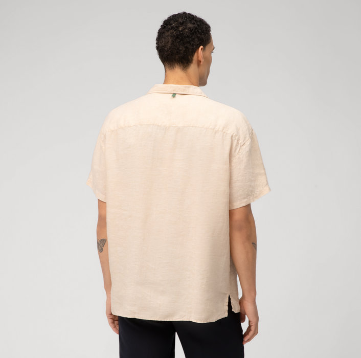 Oblymp Boris Herrmann X OLYMP, Relaxed Fit, Reverskragen, Beige
