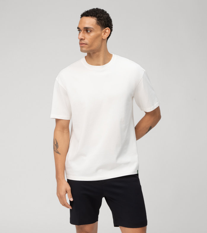 Oblymp Boris Herrmann X OLYMP, T-Shirt, relaxed fit, Off White