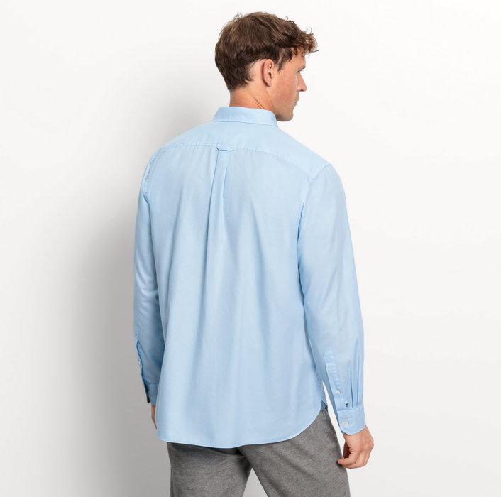 Oblymp Casual, Freizeithemd, Regular Fit, Button-down, Bleu