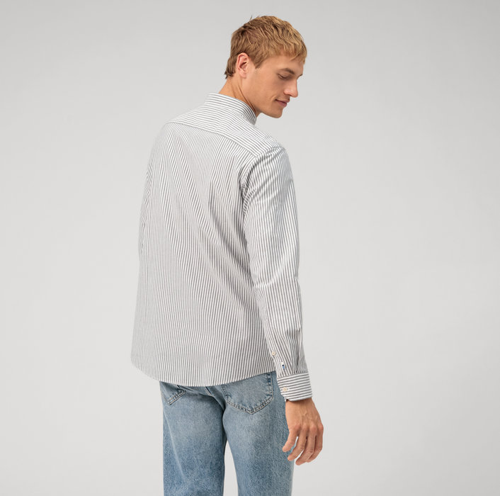 Oblymp Casual, Freizeithemd, Regular Fit, Kent, Schwarz