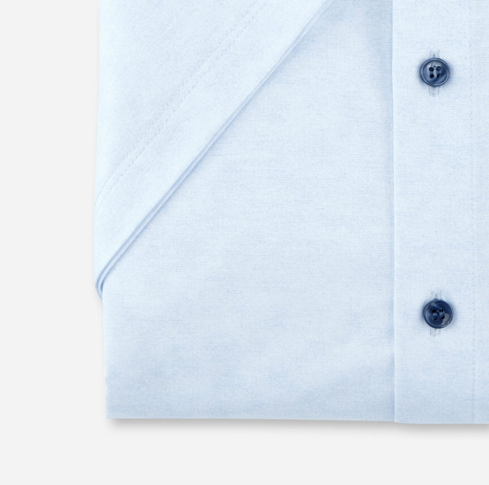 Oblymp Level Five 24/Seven, Businesshemd, Body Fit, Kent, Bleu