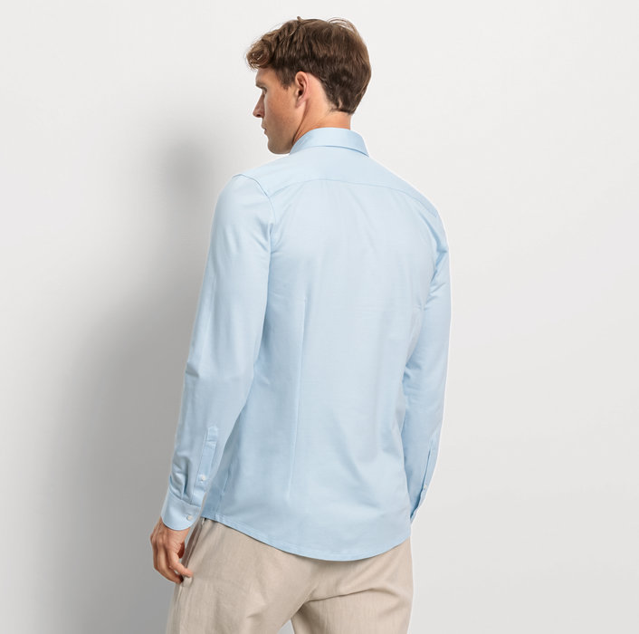 Oblymp Level Five 24/Seven, Businesshemd, Body Fit, Modern Kent, Bleu