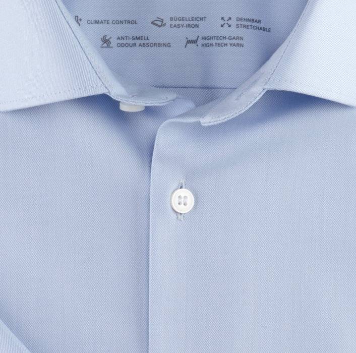 Oblymp Level Five 24/Seven, Businesshemd, Body Fit, Modern Kent, Bleu