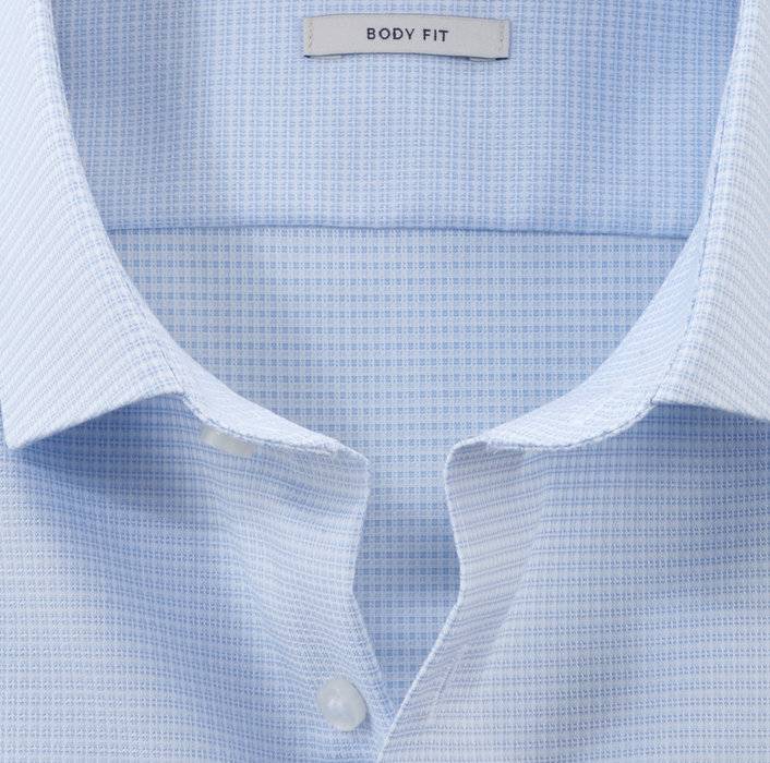 Oblymp Level Five, Businesshemd, Body Fit, Modern Kent, Bleu