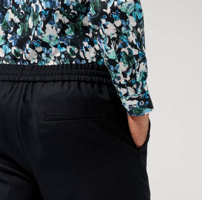 Oblymp Level Five, Businesshemd, Body Fit, Modern Kent, Grün