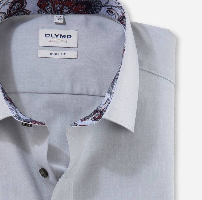 Oblymp Level Five, Businesshemd, Body Fit, New York Kent, Kitt