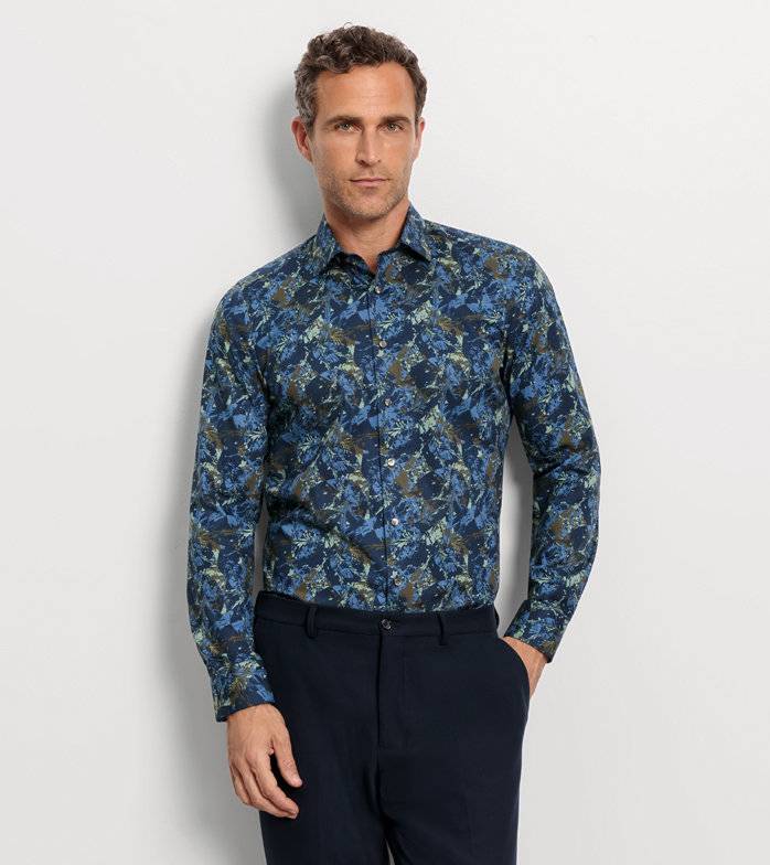 Oblymp Level Five, Businesshemd, body fit, New York Kent, Kitt