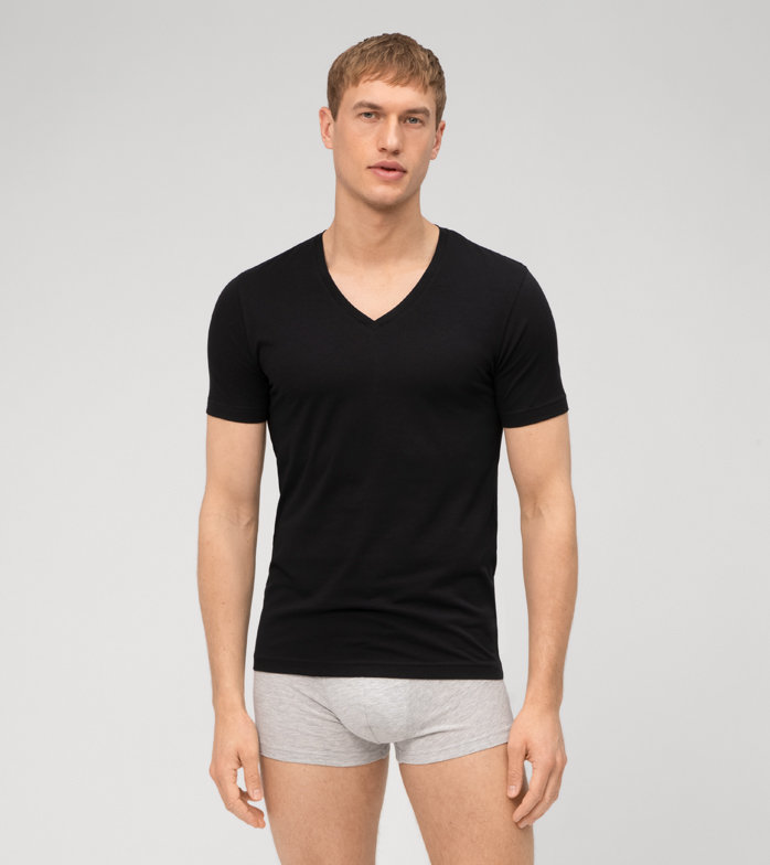 Oblymp Level Five Unterzieh-T-Shirt, body fit, Schwarz