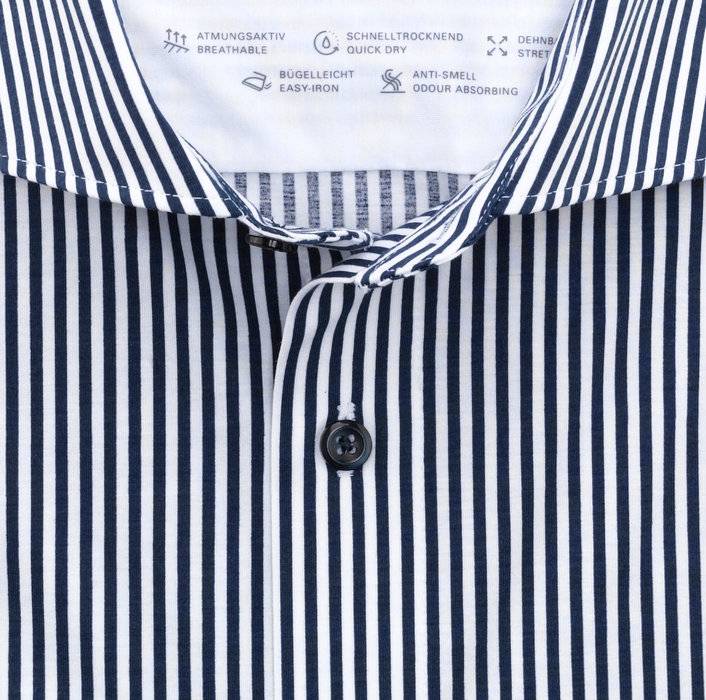 Oblymp Luxor 24/Seven, Businesshemd, Modern Fit, Kent, Marine
