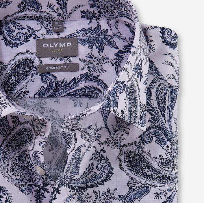 Oblymp Luxor, Businesshemd, Comfort Fit, New Kent, Hellrosé