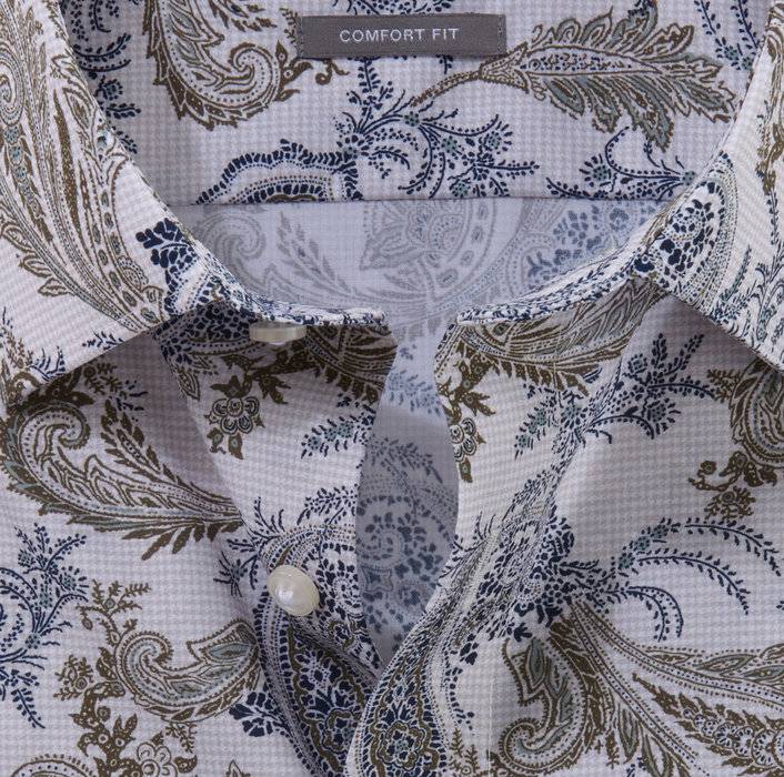 Oblymp Luxor, Businesshemd, Comfort Fit, New Kent, Natur