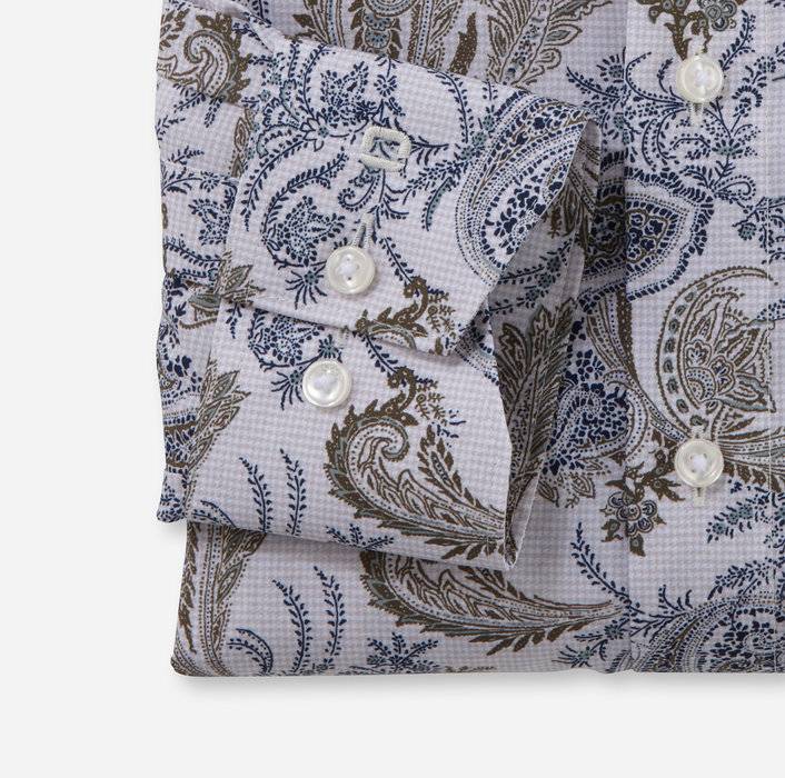 Oblymp Luxor, Businesshemd, Comfort Fit, New Kent, Natur