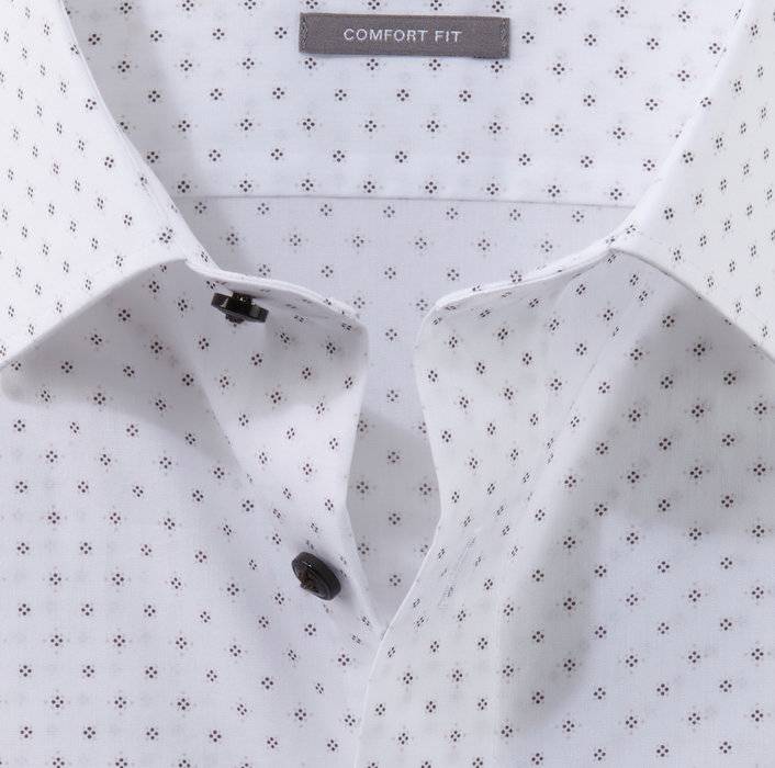 Oblymp Luxor, Businesshemd, Comfort Fit, New Kent, Weiß