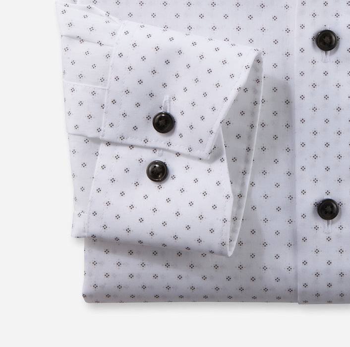 Oblymp Luxor, Businesshemd, Comfort Fit, New Kent, Weiß