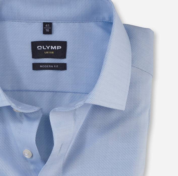 Oblymp Luxor, Businesshemd, Modern Fit, Global Kent, Bleu