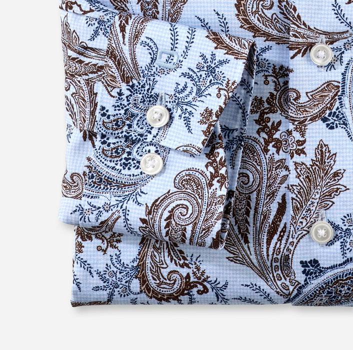 Oblymp Luxor, Businesshemd, Modern Fit, Global Kent, Bleu