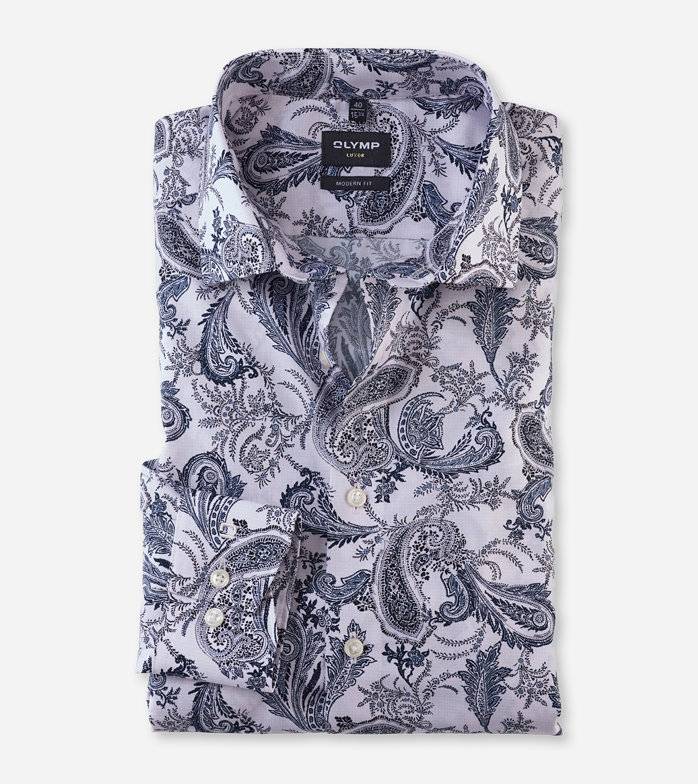 Oblymp Luxor, Businesshemd, modern fit, Global Kent, Hellrosé