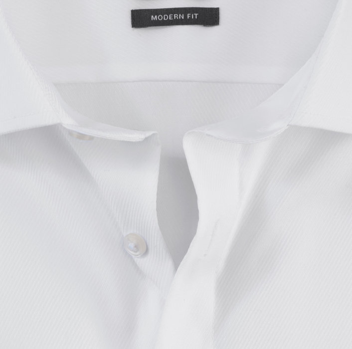 Oblymp Luxor, Businesshemd, Modern Fit, Global Kent, Weiß