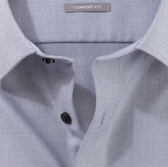 Oblymp LuxorBusinesshemd, Comfort Fit, New Kent, Silbergrau