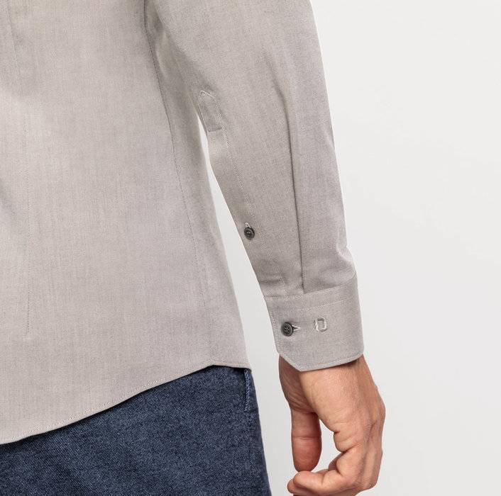 Oblymp No. Six 24/Seven, Businesshemd, Super Slim, Modern Kent, Oliv