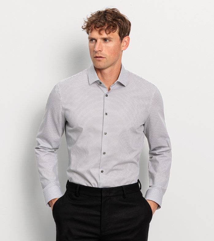 Oblymp No. Six 24/Seven, Businesshemd, super slim, Modern Kent, Weiß Oblymp No. Six 24/Seven, Businesshemd, super slim, Modern Kent, Weiß