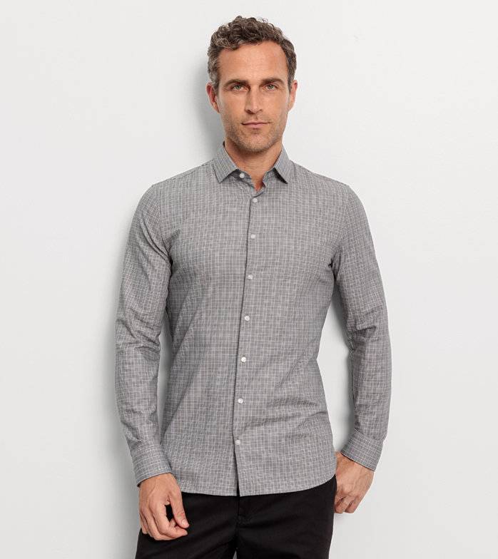 Oblymp No. Six 24/Seven, Businesshemd, super slim, Modern Kent, Schwarz