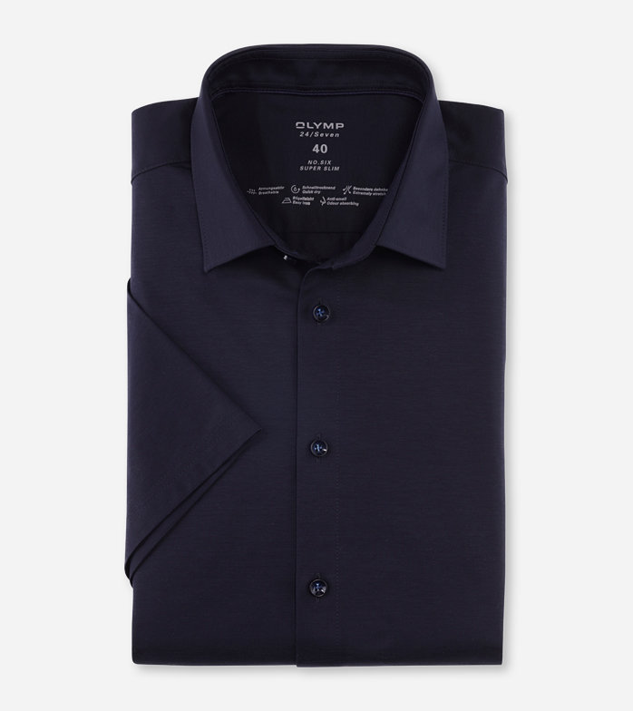 Oblymp No. Six 24/Seven, Businesshemd, super slim, Urban Kent, Marine