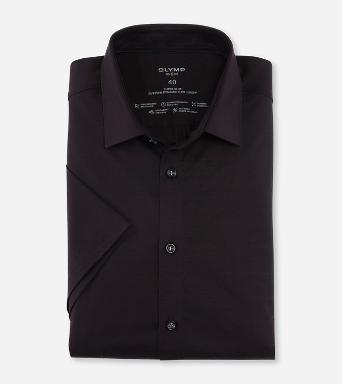 Oblymp No. Six 24/Seven, Businesshemd, super slim, Urban Kent, Schwarz