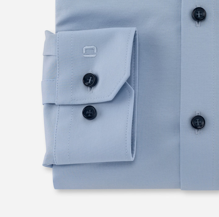 Oblymp No. Six 24/Seven, Businesshemd, Super Slim, Urban Kent, Hellblau