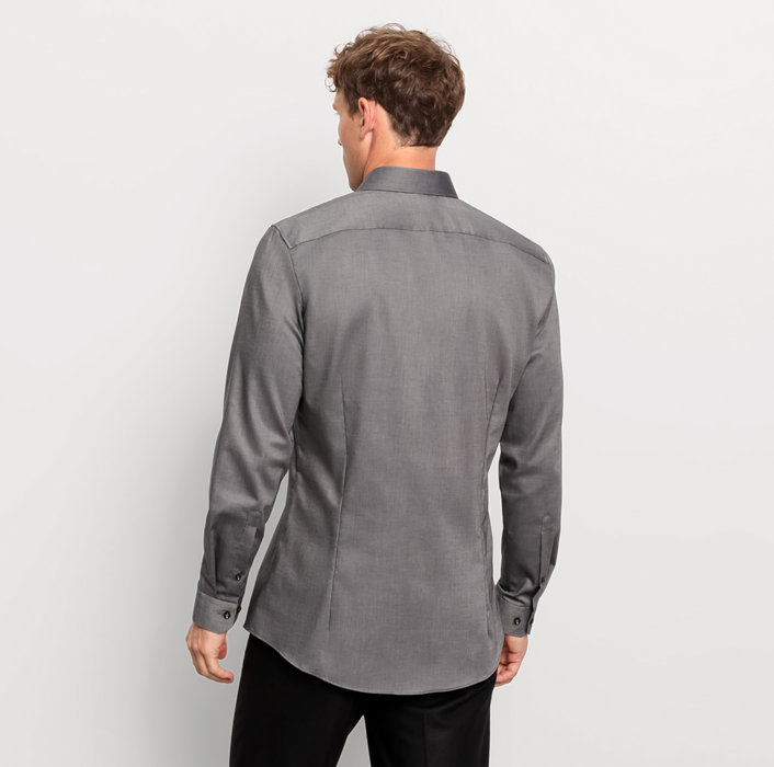 Oblymp No. Six, Businesshemd, Super Slim, New York Kent, Oliv