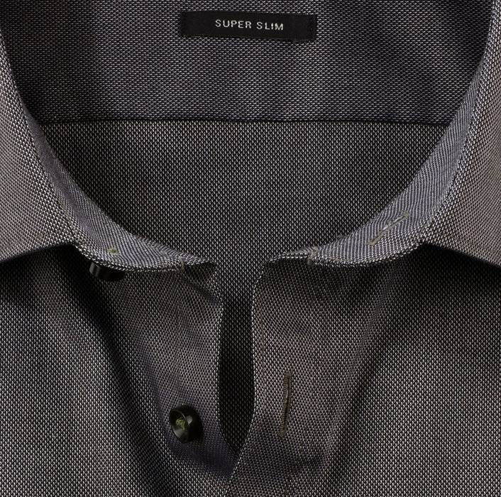 Oblymp No. Six, Businesshemd, Super Slim, New York Kent, Oliv