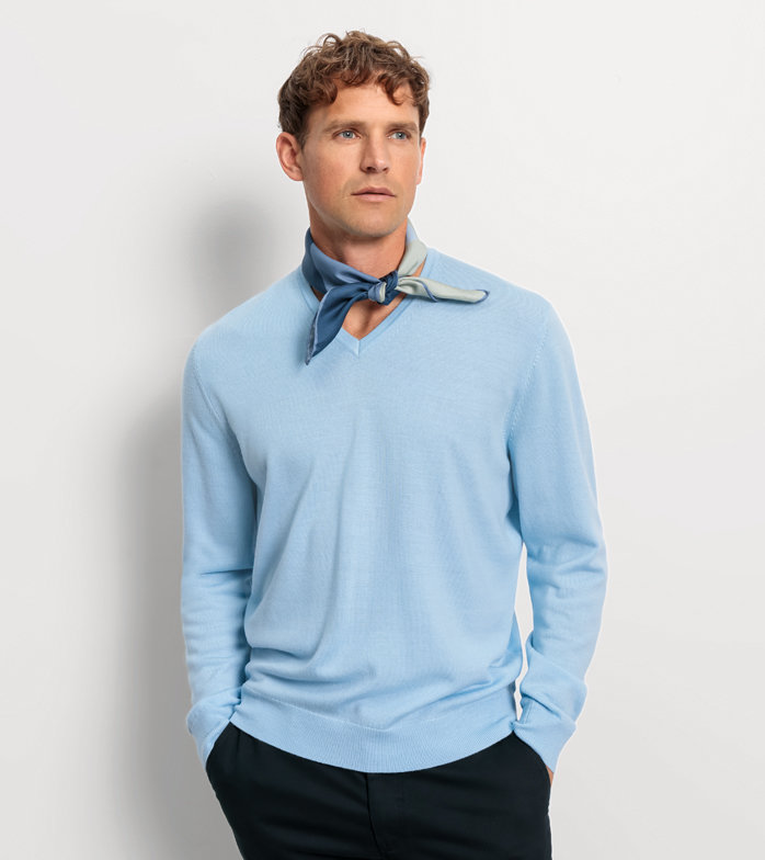 Oblymp Bandana, 60x60cm, Rauchblau