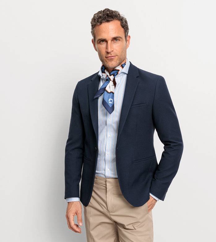 Oblymp Bandana, 60x60cm, Rauchblau