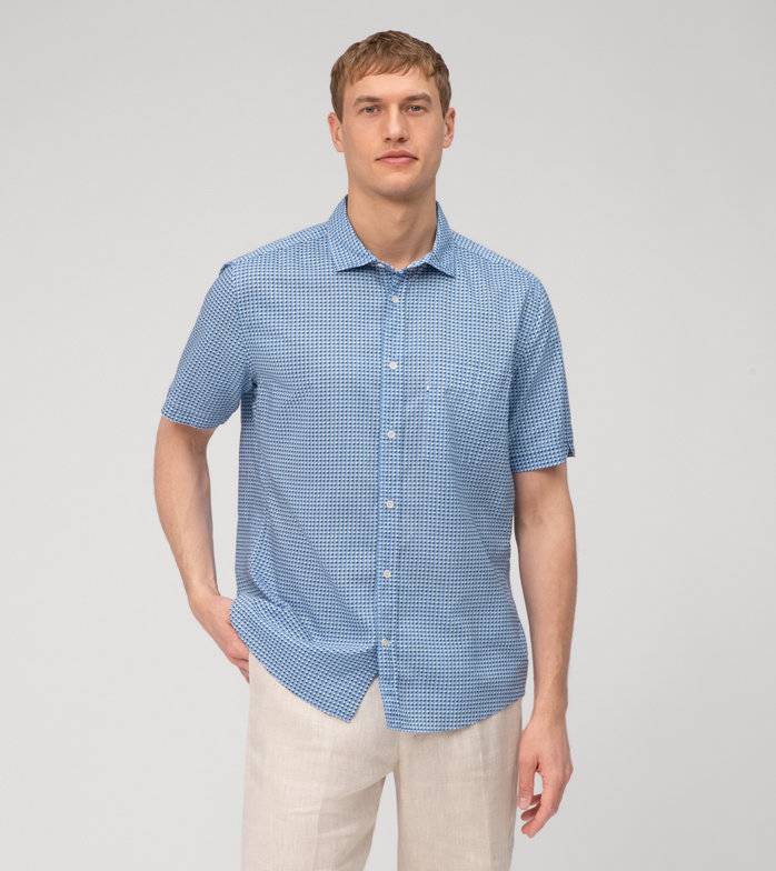 Oblymp Casual, Freizeithemd, regular fit, Kent, Bleu