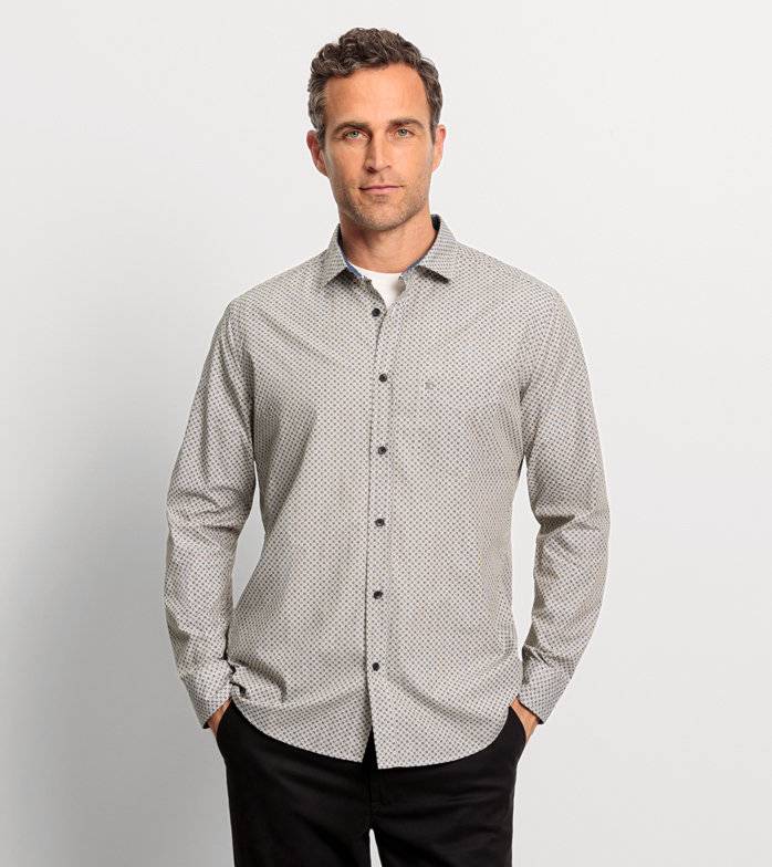 Oblymp Casual, Freizeithemd, regular fit, Kent, Khaki