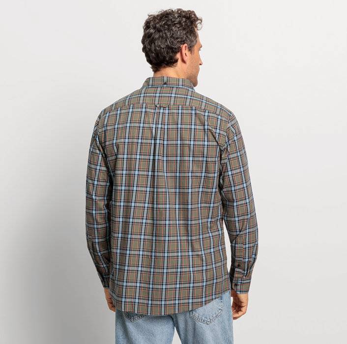 Oblymp Casual, Freizeithemd, Regular Fit, Kent, Oliv