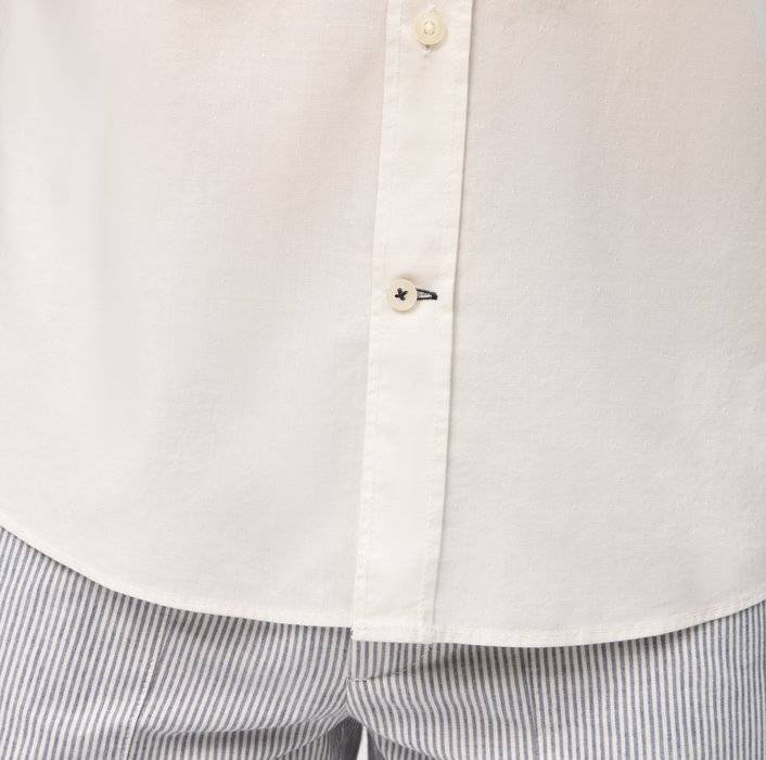 Oblymp Casual, Freizeithemd, Regular Fit, Kent, Weiß