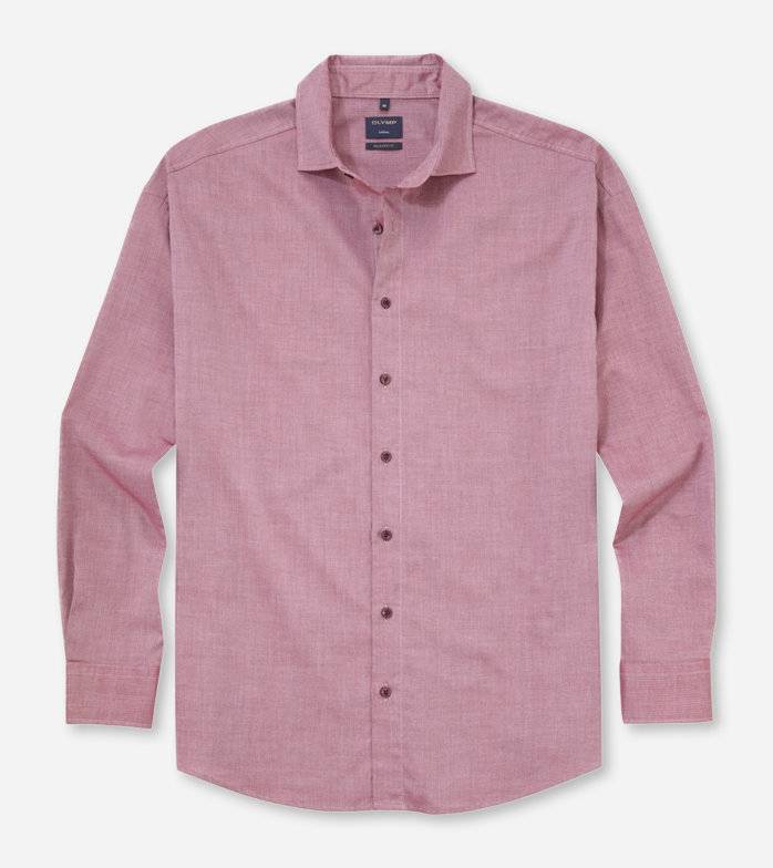 Oblymp Casual, Freizeithemd, relaxed fit, Rot