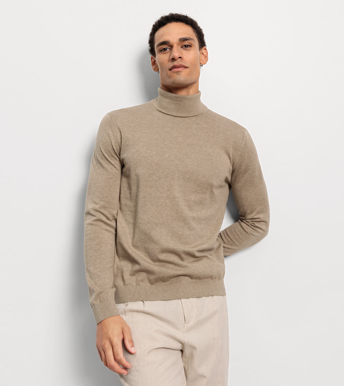 Oblymp Casual Strick, Pullover, Camel