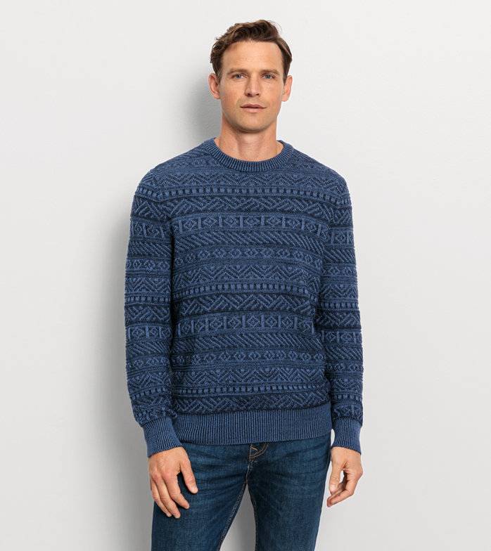 Oblymp Casual Strick, Pullover, Marine