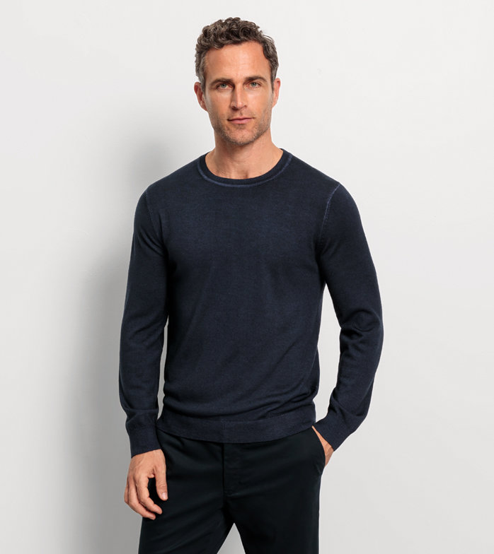 Oblymp Casual Strick, Pullover, Marine
