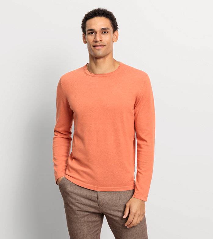 Oblymp Casual Strick, Pullover, Rost