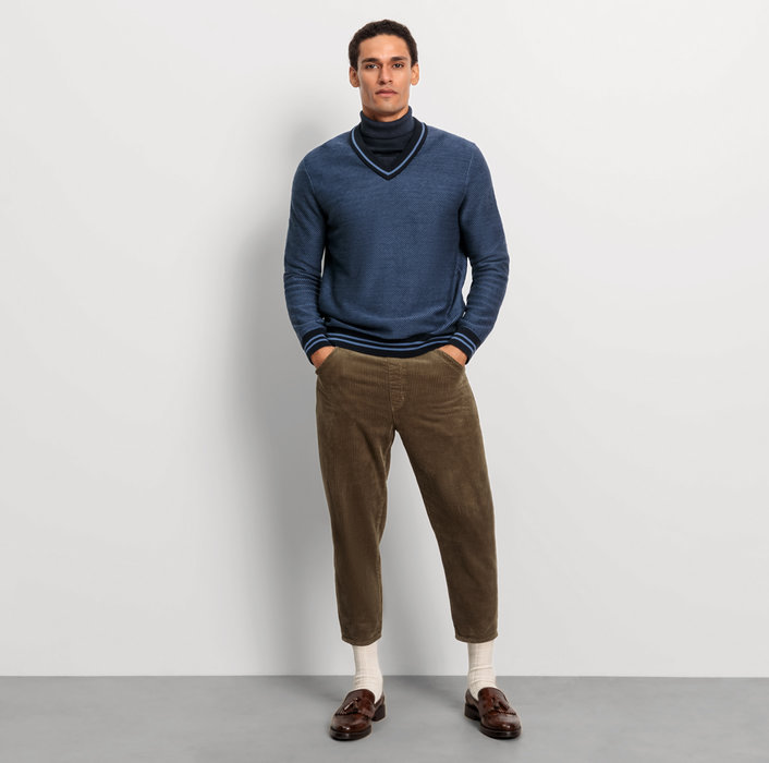 Oblymp Casual StrickPullover, Marine