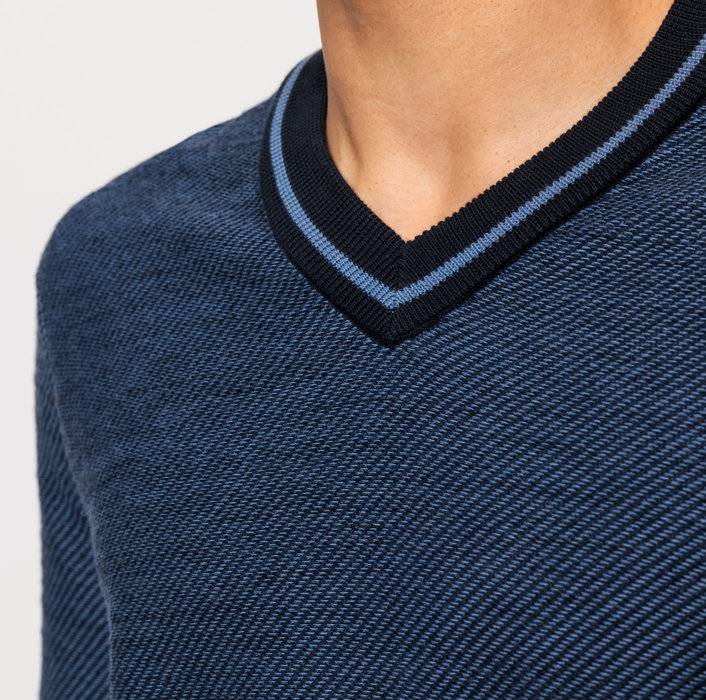 Oblymp Casual StrickPullover, Marine