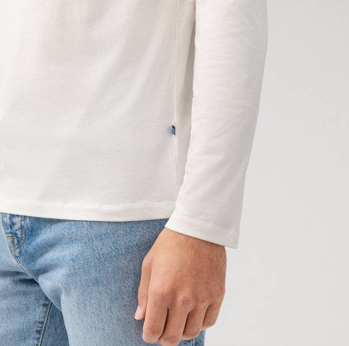 Oblymp Casual Wirk, Longsleeve, Off White