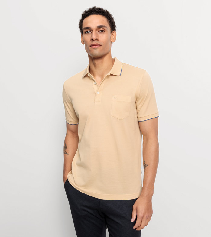 Oblymp Casual Wirk, Polo, Natur