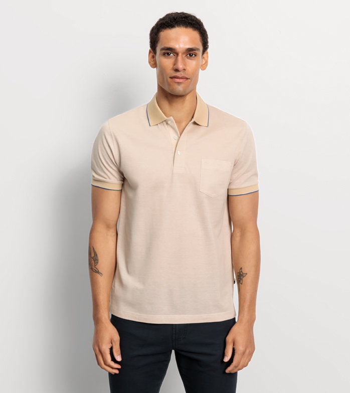 Oblymp Casual Wirk, Polo, Natur