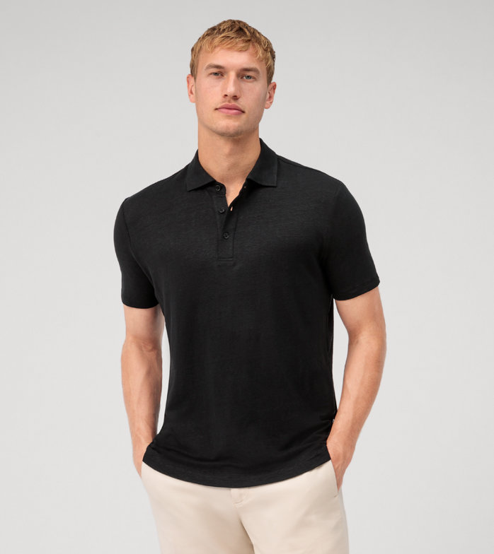 Oblymp Casual Wirk, Polo, Schwarz