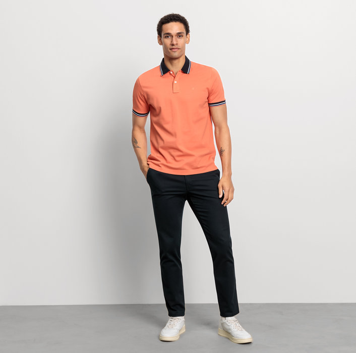 Oblymp Casual Wirk, Polo, Ziegelrot